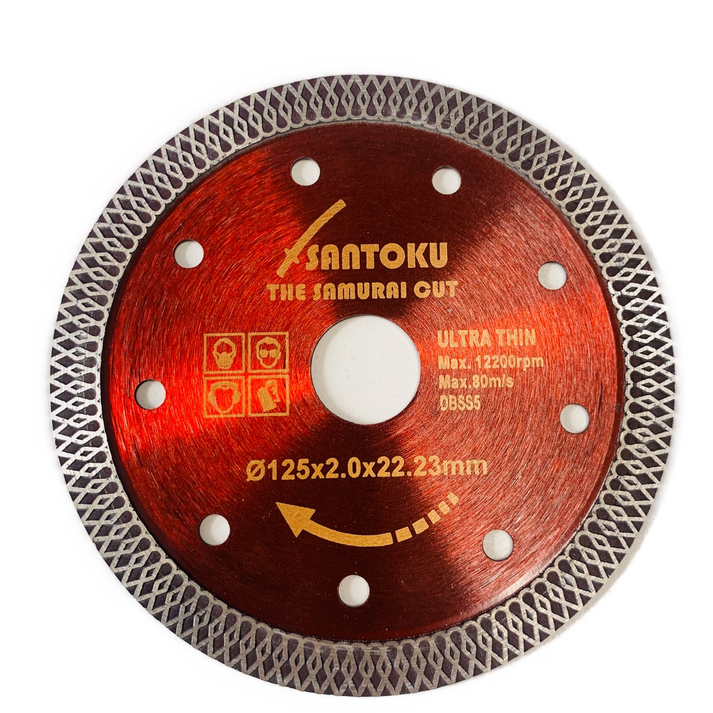 5" (125mm) SANTOKU Ultra-thin Turbo Diamond Blade for Stone ,Tiles ,Concrete +++