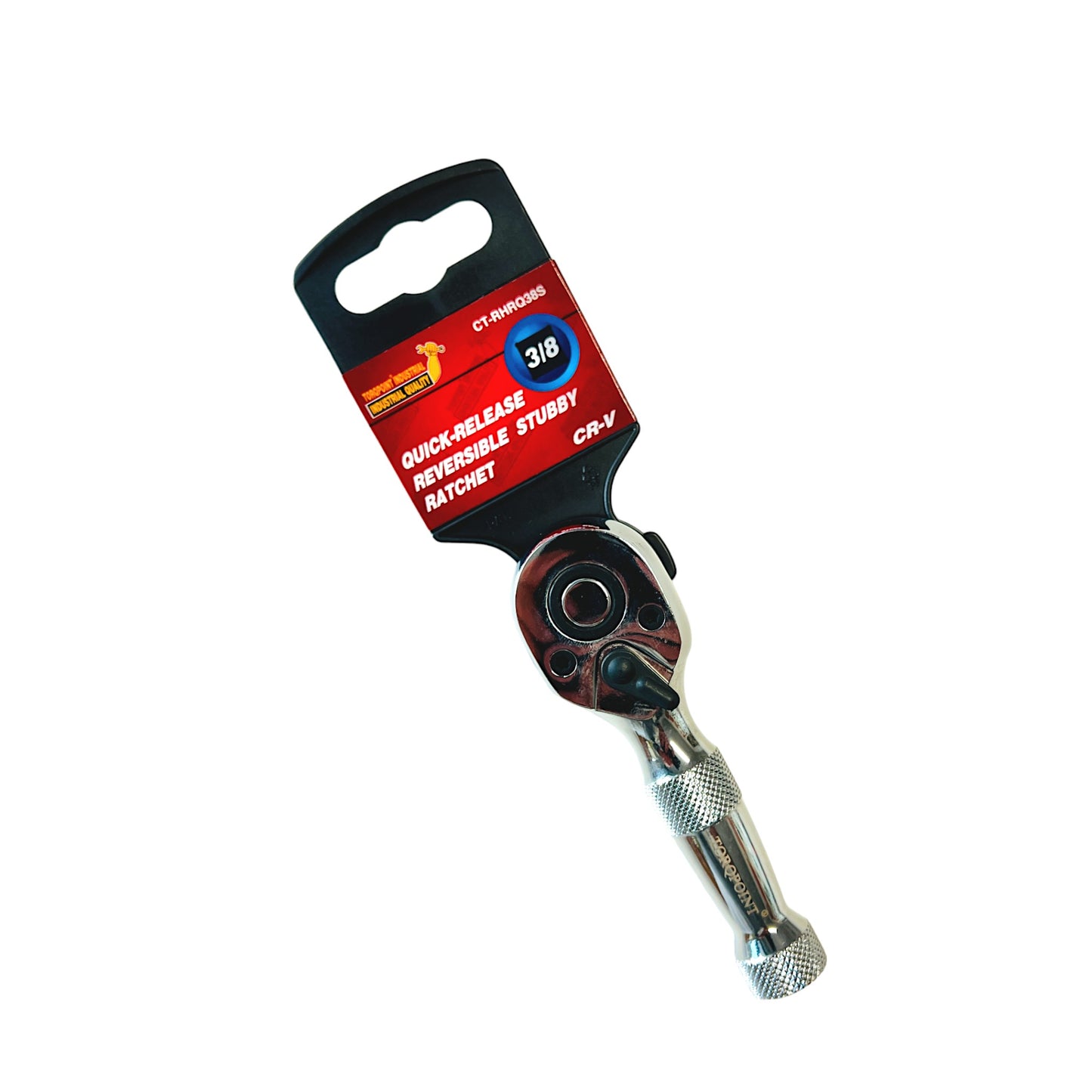 1/4, 3/8 , 1/2" Dr. Stubby Ratchet Handle , Mini , Quick Release CR-V , Made in TAIWAN
