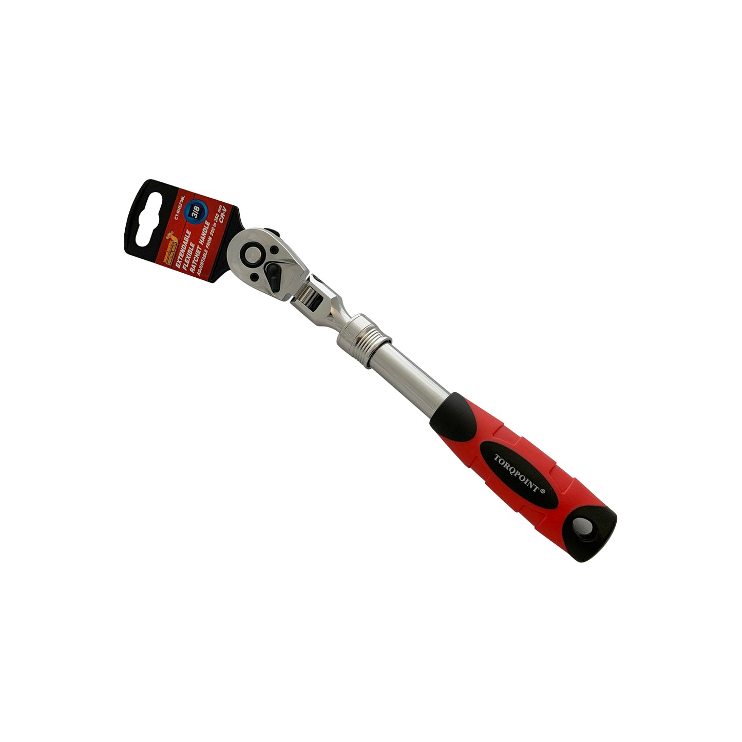 3/8" Dr. TAIWAN MADE Flexible Extendable Ratchet Handle Adjustable 25- 35cm