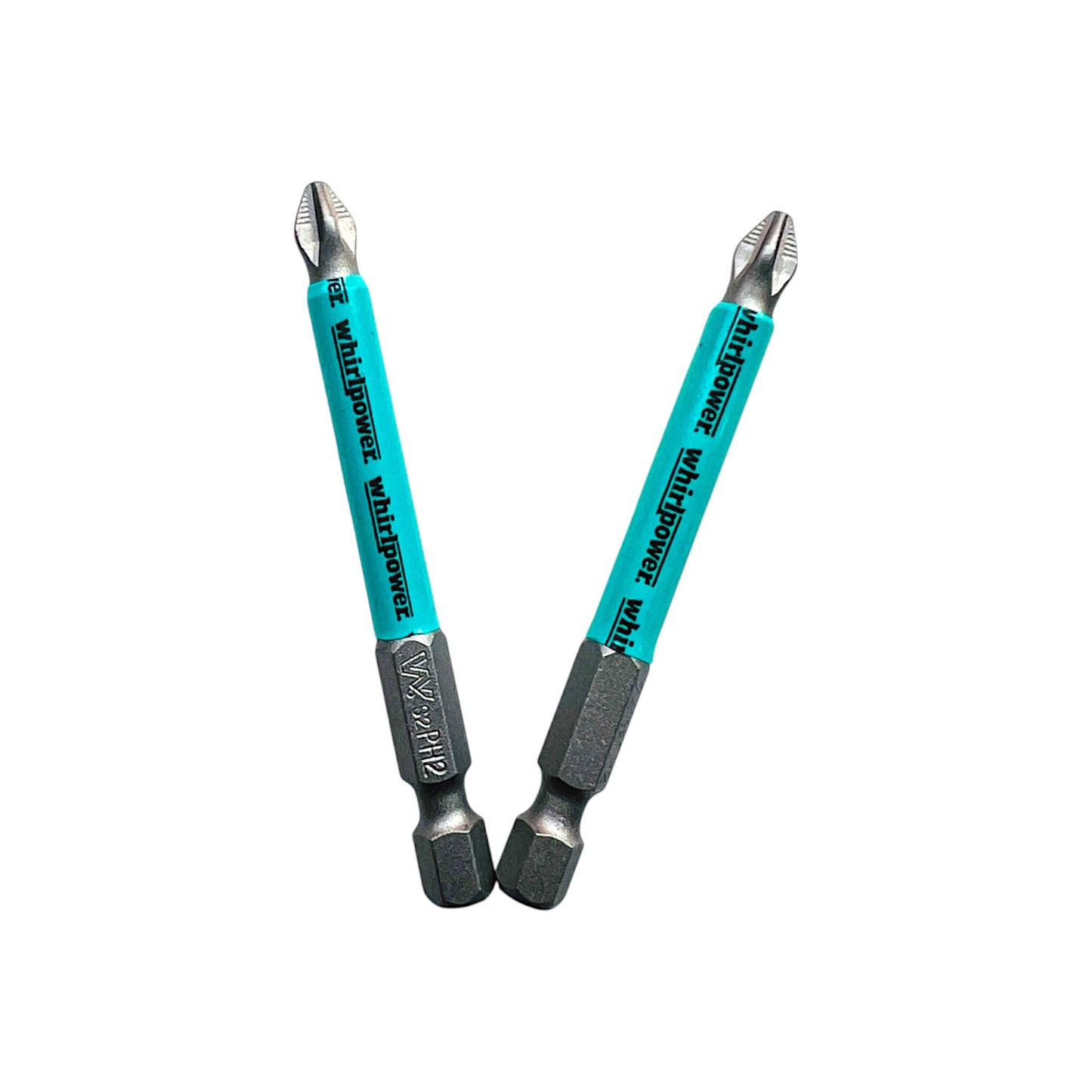 Whirlpower 10pc PH2 Phillips Screw Driver Power Drill Bit No.2 25 50 70 100 150mm