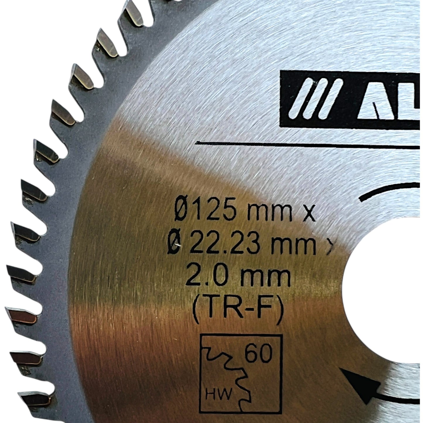 ALLKA 5" (125mm) x 60Teeth WOOD Cut Circular Saw Blade Ultra- Fine Finish