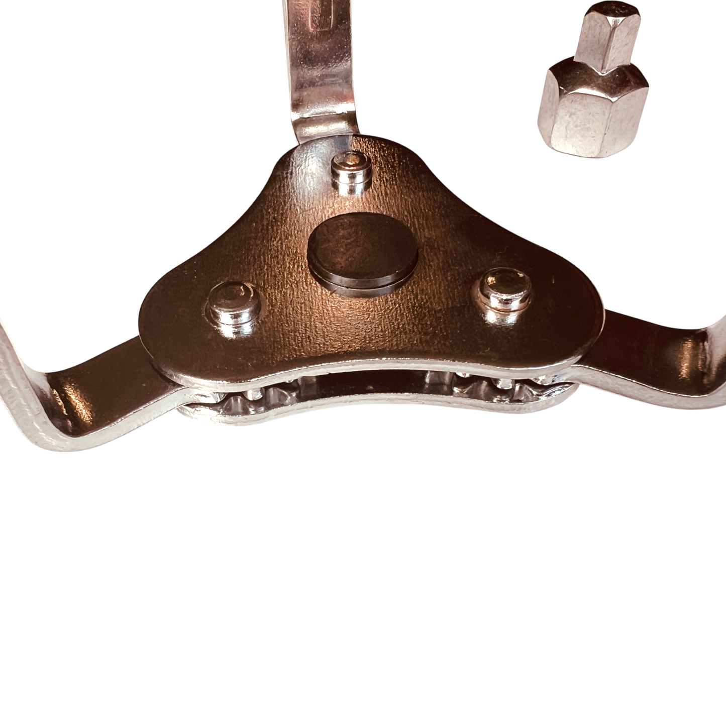 TWO WAY 63-102mm Adjustable Oil Filter Wrench + Adapter