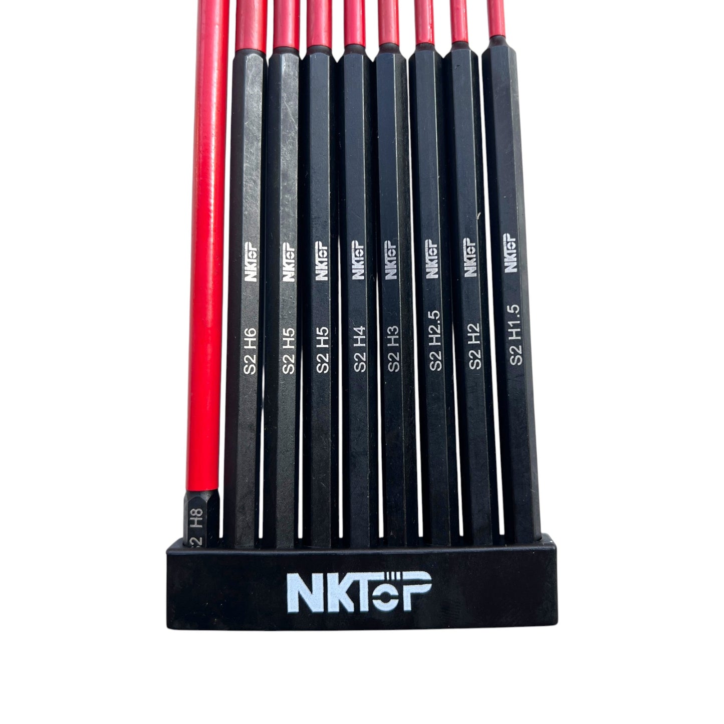 9pc Hex Impact Power Bit Set Metric S2 Steel 75/150mm NKTOP