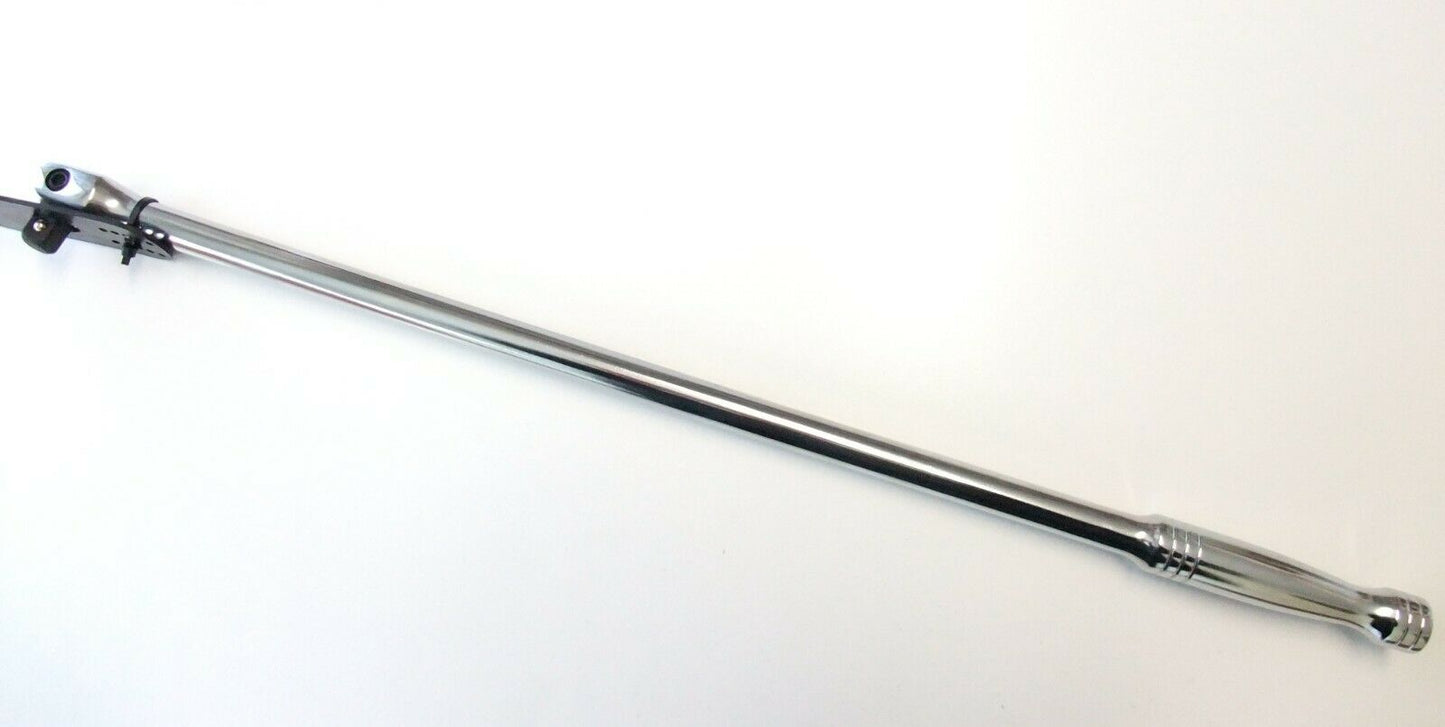 1/2" x 24" (60cm) breaker bar, flex head socket non ratchet CR-V Steel (Taiwan)