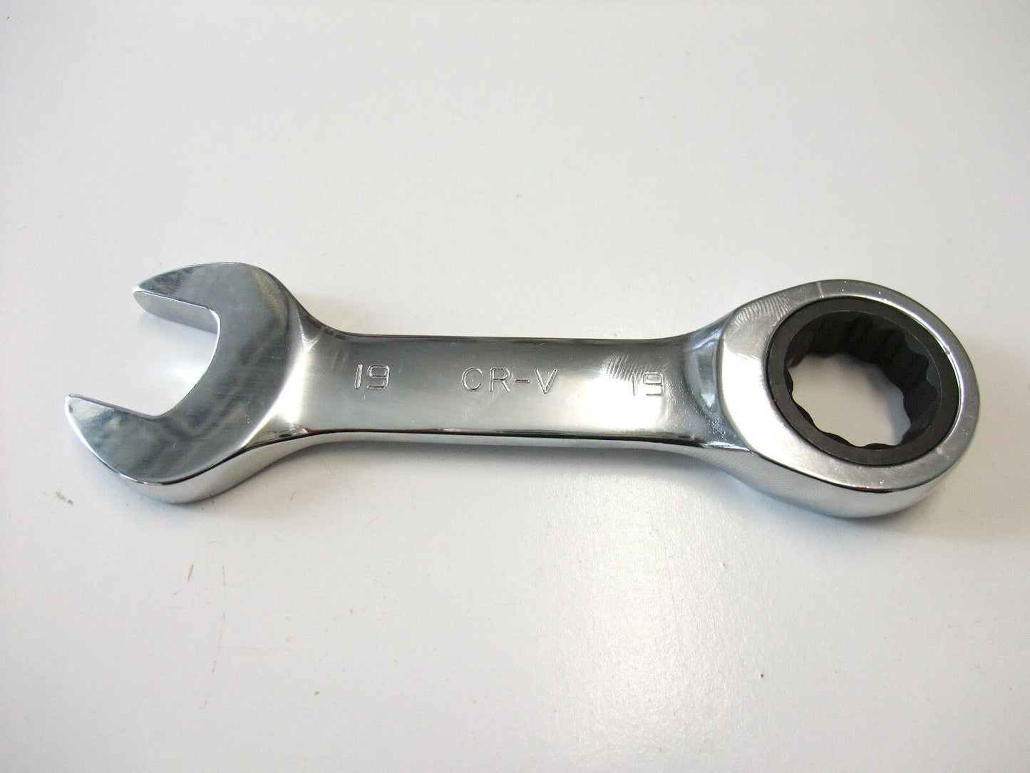 Single STUBBY ratchet/gear spanner/wrench 8,9,10,11,12,13,14,15,16,17,18,19mm