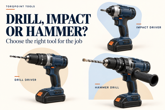 Impact Driver vs Drill vs Hammer Drill: Which Do You Need?
