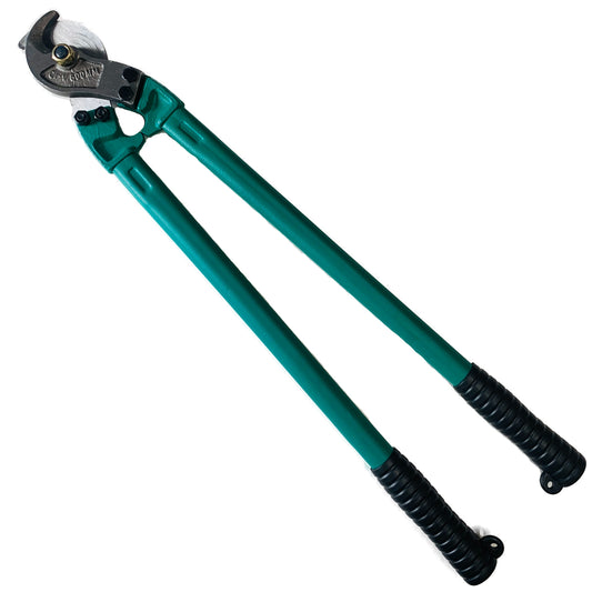 24" (600mm) Hand Cable Cutter Plier, Lead and Rubber Wrapped Aluminium & Copper