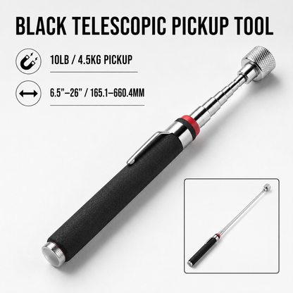 Telescopic Magnetic Pickup Tool 8lb or 10lb Extendable to 26"