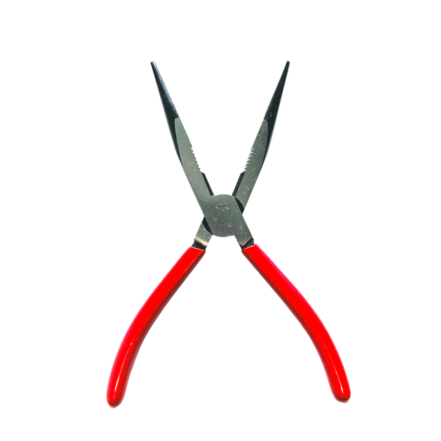 8" (200mm) Needle nose , Long nose plier , Slim German Style , Serrated Edge