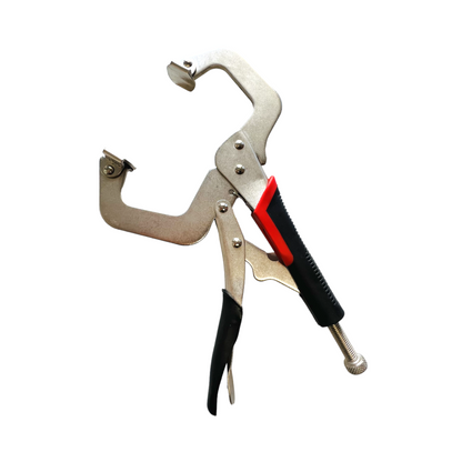 11" (280mm) to 18" (457mm) C-Clamp Locking Plier, Swivel Pads, Vice Grip