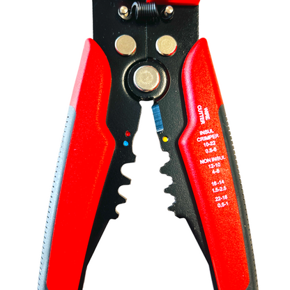 8" (200mm) Self Adjusting Wire Stripper / Crimper / Cutter 0.2-6mm CR-V Auto