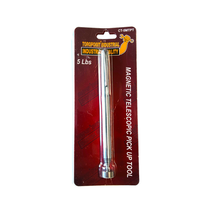 Telescopic Magnetic Pick Up Tool 1.5lb (0.7kg) - 16lb (7.2kg) Pocket Clip Pen