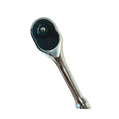 1/4 , 3/8 , 1/2" Polished Ratchet Handle Wrench CR-V Steel , Quick Release, Made In Taiwan