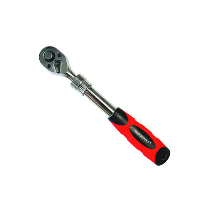 3/8" Dr Extendable Ratchet Handle Wrench Adjustable 22- 32cm CR-V Made in Taiwan