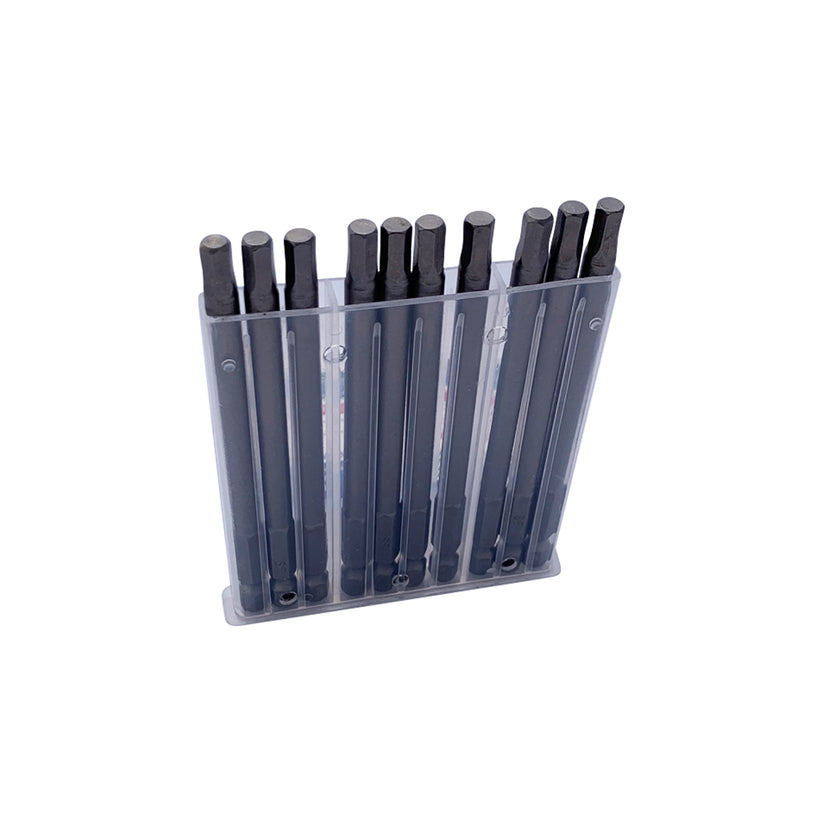 10pcs x 5mm Hex BUGLE BATTEN Power Screw Driver Bits , Magnetic , 50mm ...
