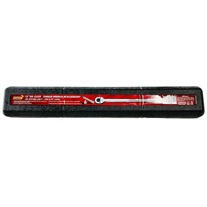 3pcs 1/2" Dr. Click Adjustable Torque Wrench 28-210Nm (20.7 - 154 ft/lbs) Taiwan