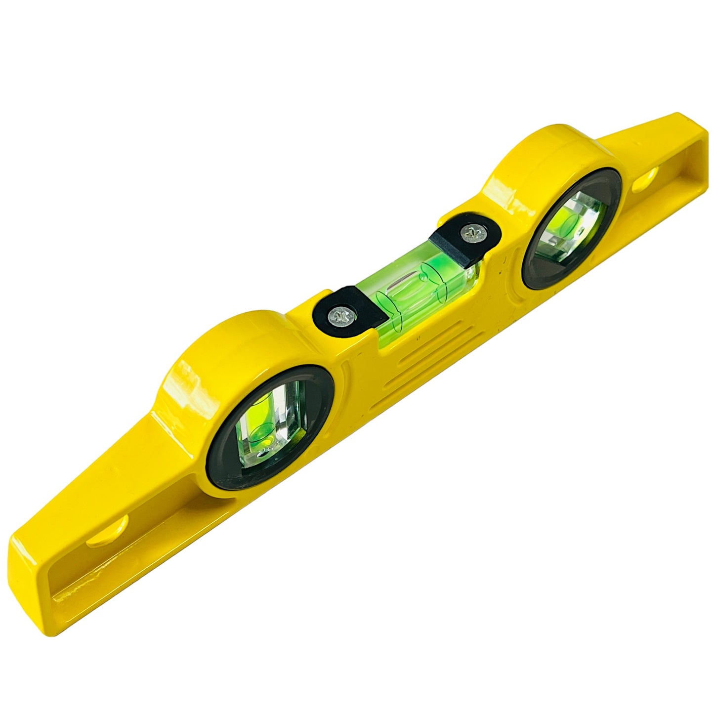 10" (245mm) Magnetic Torpedo Spirit Level 3 Vial Stabila Bridge Style