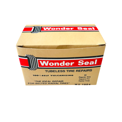 Wonder Seal Tubeless Tyre Repair Strings (60pcs) Made in USA , Self Vulcanising Seal