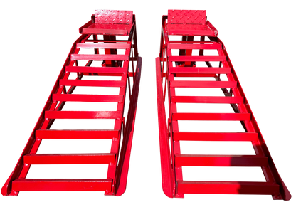 3 Tonne Hydraulic Car Ramps Set with Bottle Jack Lift