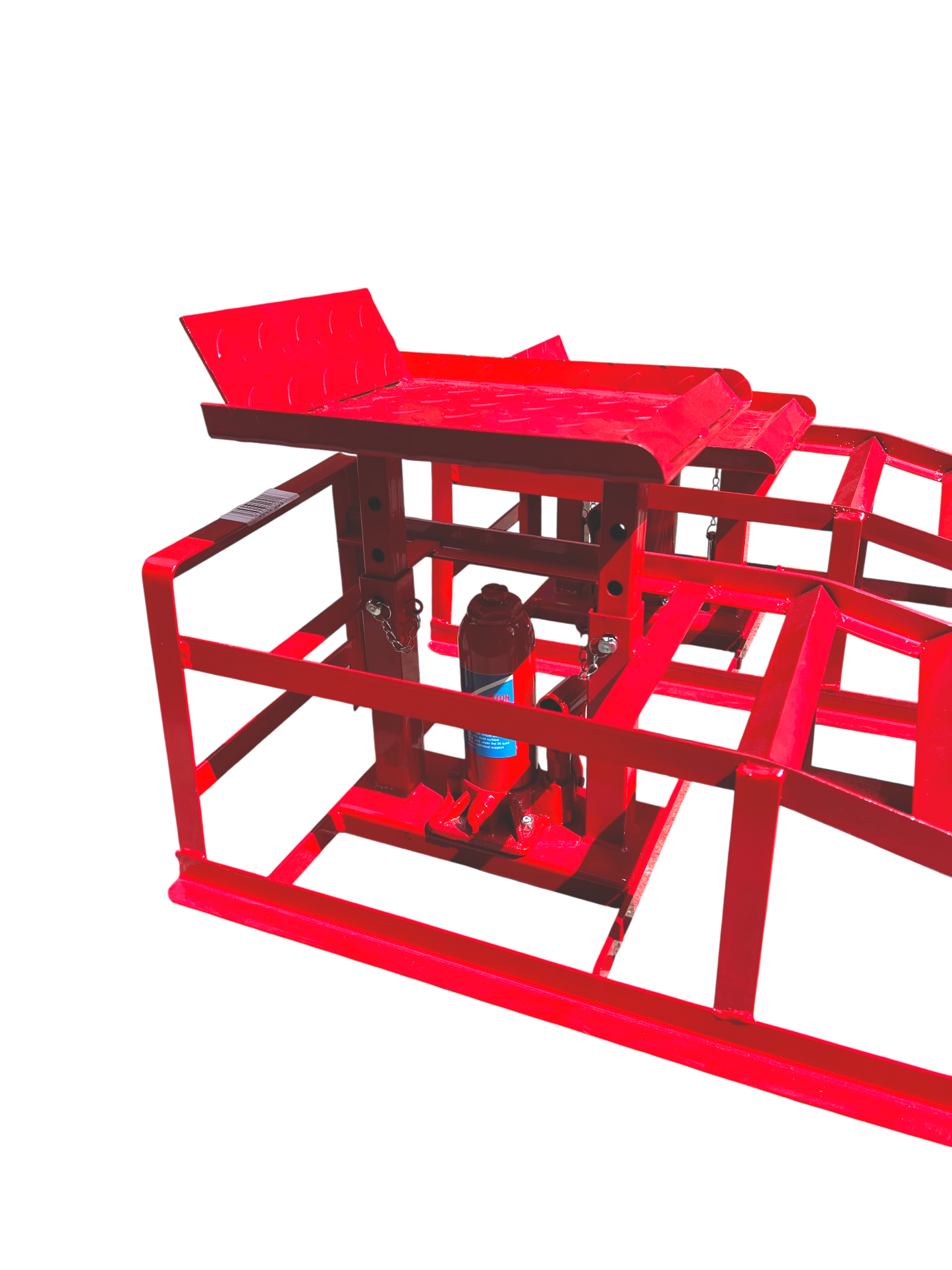 3 Tonne Hydraulic Car Ramps Set with Bottle Jack Lift