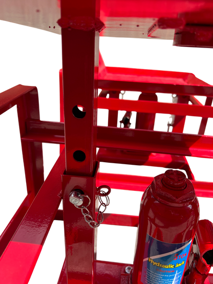 3 Tonne Hydraulic Car Ramps Set with Bottle Jack Lift