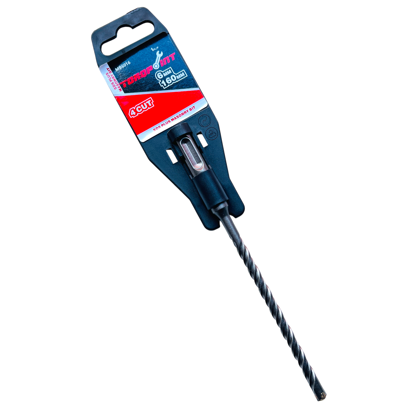 SDS Plus Rotary Masonry Hammer Drill Bits Cross Point 4 - Head Cut 5-32mm