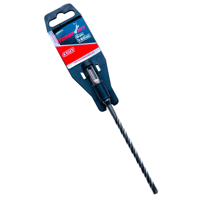 SDS Plus Rotary Masonry Hammer Drill Bits Cross Point 4 - Head Cut 5-32mm