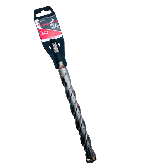 SDS Plus Rotary Masonry Hammer Drill Bits Cross Point 4 - Head Cut 5-32mm