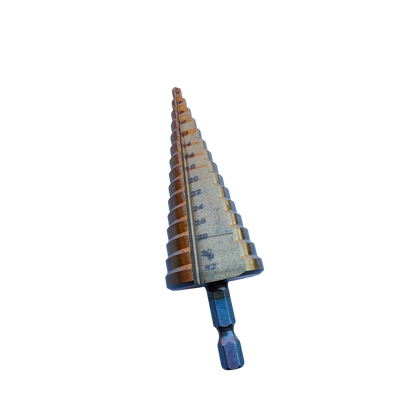 3pcs 4-32mm HSS Step Drill Bit Set Quick Release , Metal , Wood , Plastic