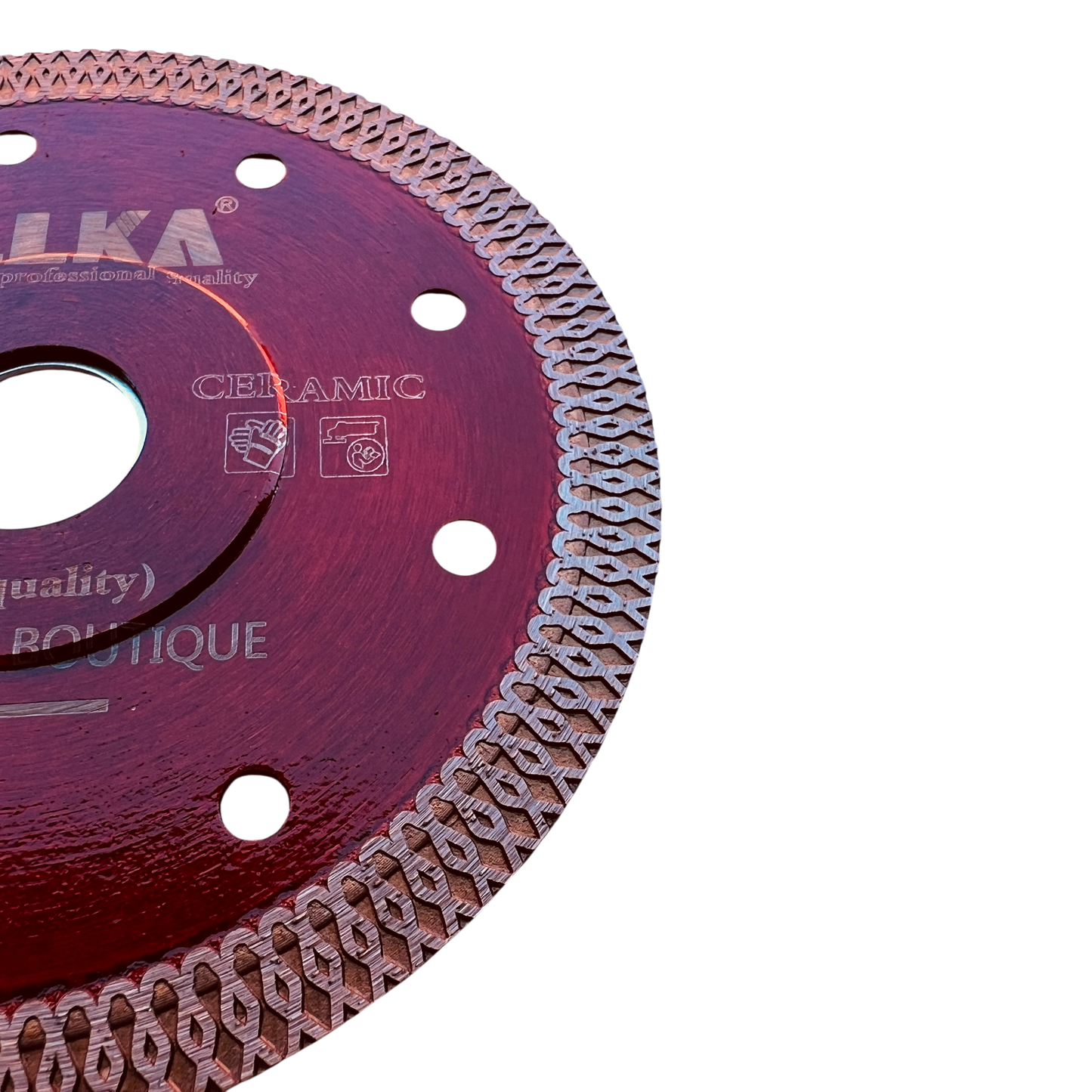 5" (125mm) ALLKA Ultra-thin Turbo Diamond Blade for Stone ,Tiles ,Concrete +++