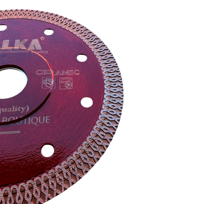 5" (125mm) ALLKA Ultra-thin Turbo Diamond Blade for Stone ,Tiles ,Concrete +++