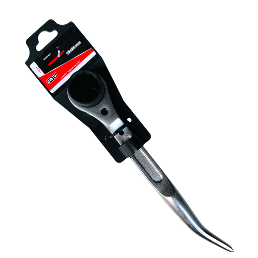 19x24mm STUBBY CURVED Scaffold Ratchet Podger Spanner Wrench