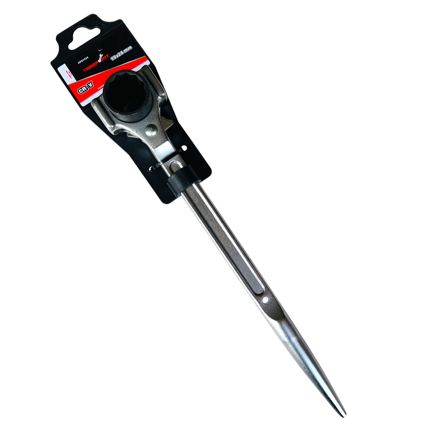 19x24mm SCAFFOLD & HAMMER Ratchet Podger Spanner Wrench