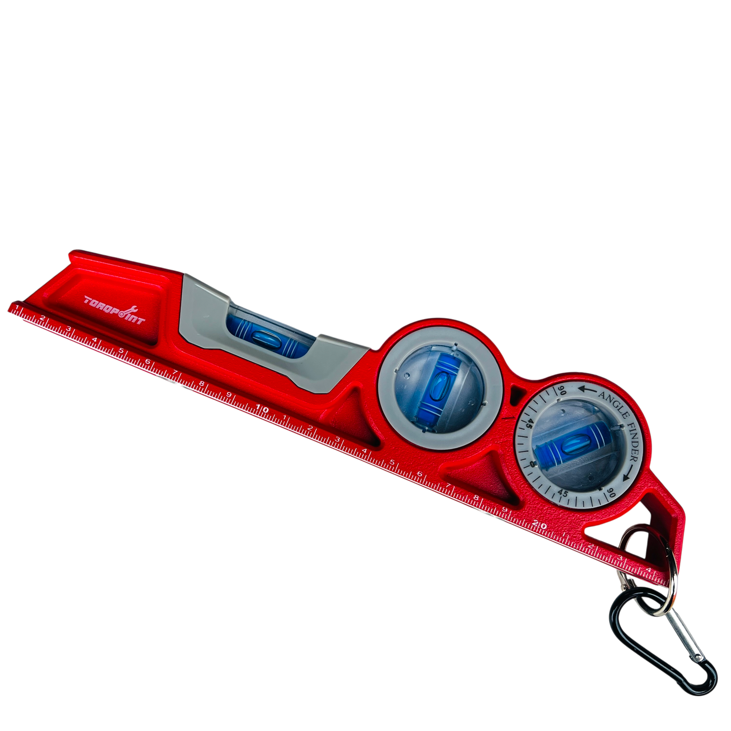 10" (250mm) Adjustable Magnetic Torpedo Spirit Level 3 Vial Stabila Bridge Style