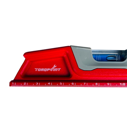 10" (250mm) Adjustable Magnetic Torpedo Spirit Level 3 Vial Stabila Bridge Style