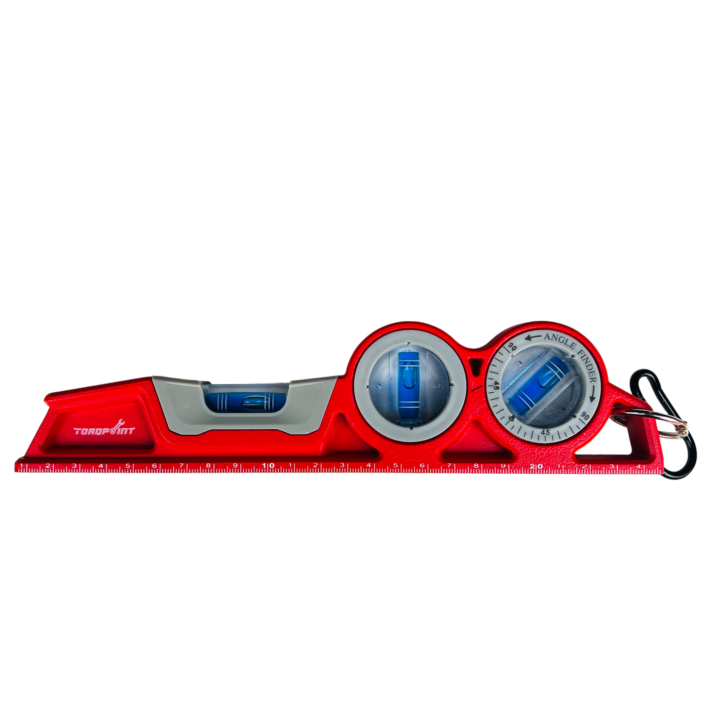 10" (250mm) Adjustable Magnetic Torpedo Spirit Level 3 Vial Stabila Bridge Style