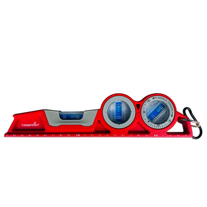 10" (250mm) Adjustable Magnetic Torpedo Spirit Level 3 Vial Stabila Bridge Style