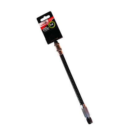 Taiwan 1/4" Dr. x 300mm FLEXIBLE Quick Release Driver Bit Holder Adapter Extension
