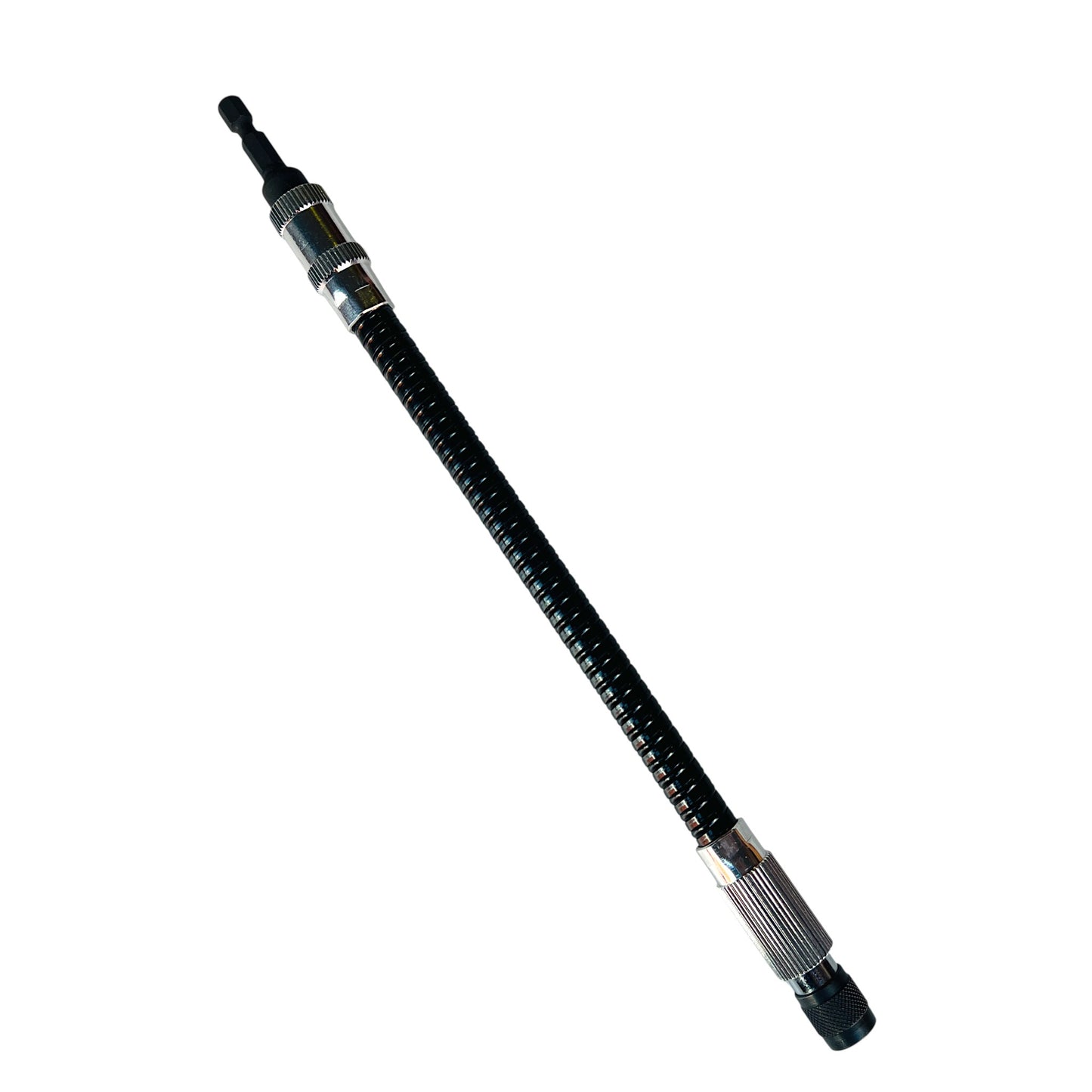 Taiwan 1/4" Dr. x 300mm FLEXIBLE Quick Release Driver Bit Holder Adapter Extension