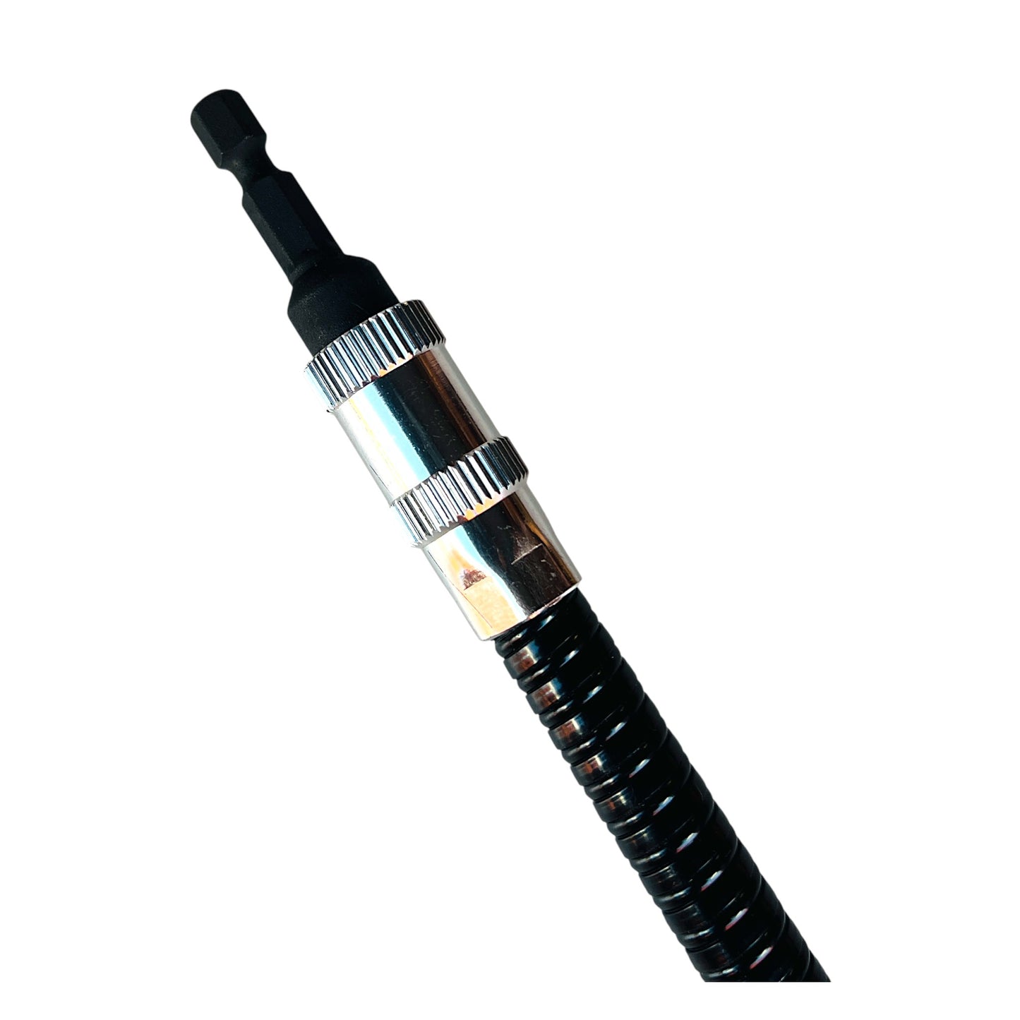 Taiwan 1/4" Dr. x 300mm FLEXIBLE Quick Release Driver Bit Holder Adapter Extension