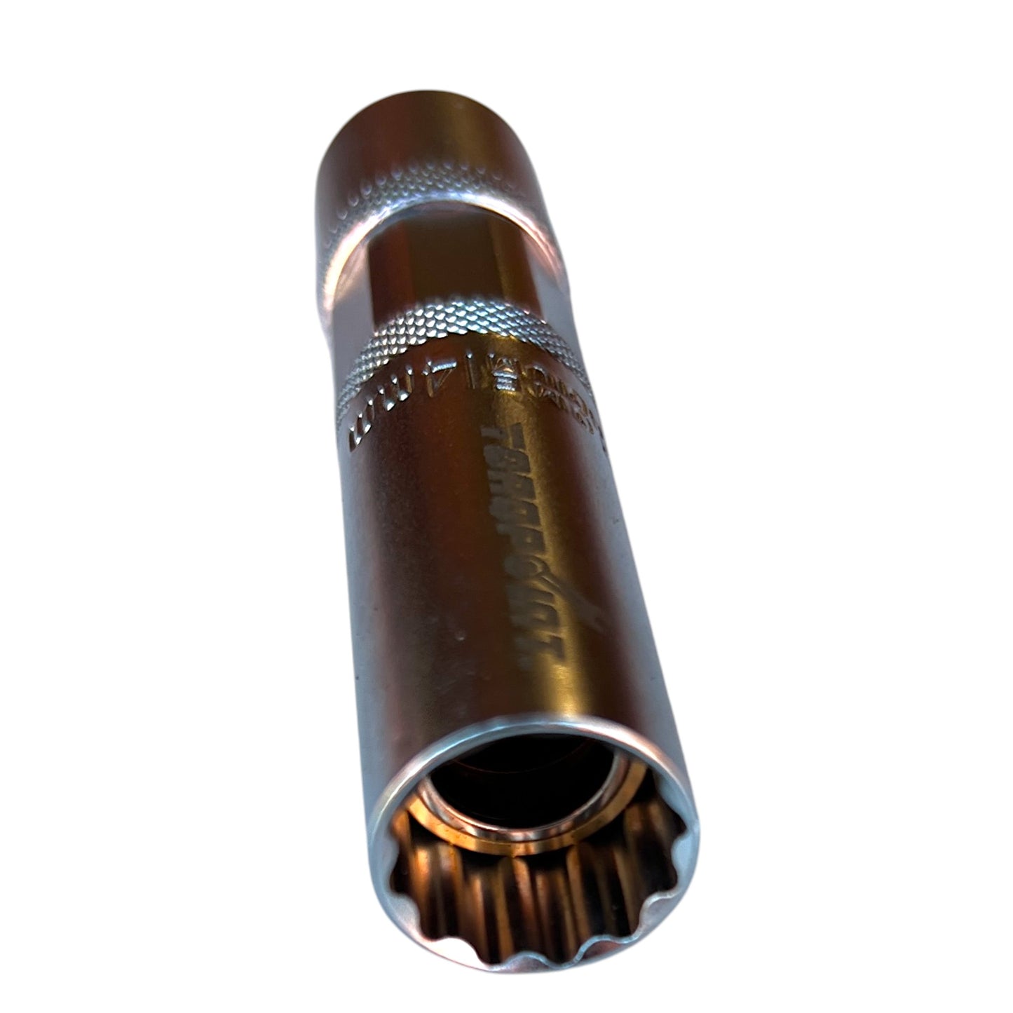 ULTRA SLIM TAIWAN 3/8" DR. x 14mm Wobble Magnetic Spark Plug Remover Socket