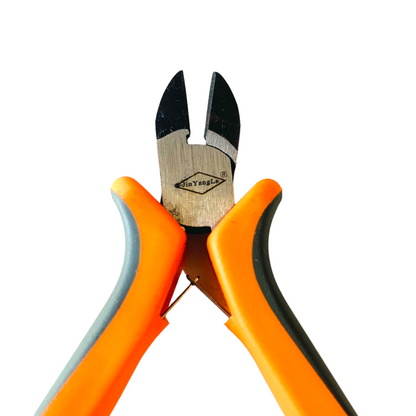 4 1/2" (115mm) CR-V Diagonal Side Cutter Plier , Snips , German Style , 60 HRC