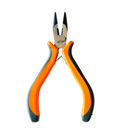 5" (130mm) Mini CR-V Long Nose Plier + Cutting, German Style , 60 HRC