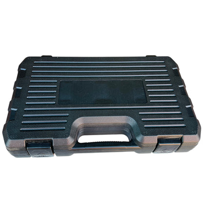 35pc 1/2" Drive Shallow & Deep Impact Socket Set Metric 8-32mm Blow Mold Case Torqpoint