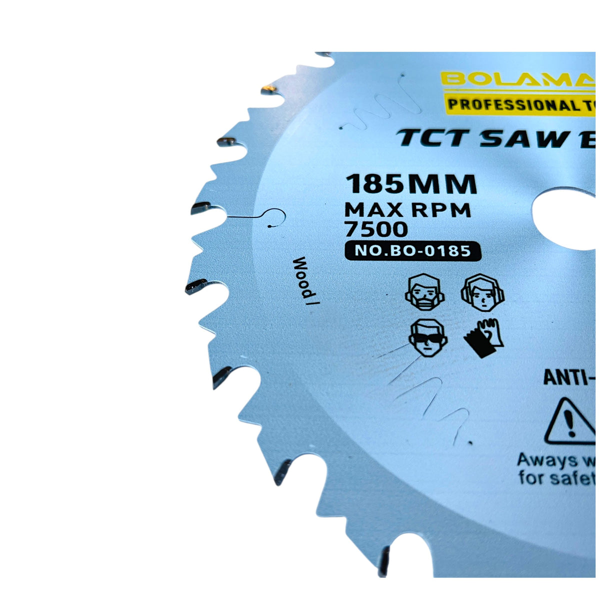 BOLAMAR 7 1/4" (185mm) x 24Teeth WOOD Cut Circular Saw Blade Ripping / Framing