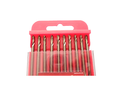 10pcs 1/8" ( 3.14mm) M35 Cobalt Hss Drill Bits 135 degree Split Point Industrial