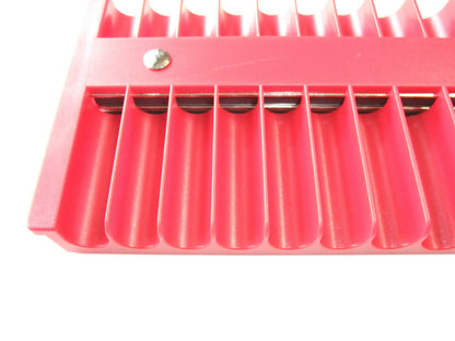 1/2" Dr. Magnetic Socket Holder Tray Short & Deep, Up to 27mm or 1-1/2" Sockets