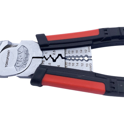 7.5" 7 in 1 Multi function Combination Plier ,Crimper,wrench,Stripper,Cutter CRV