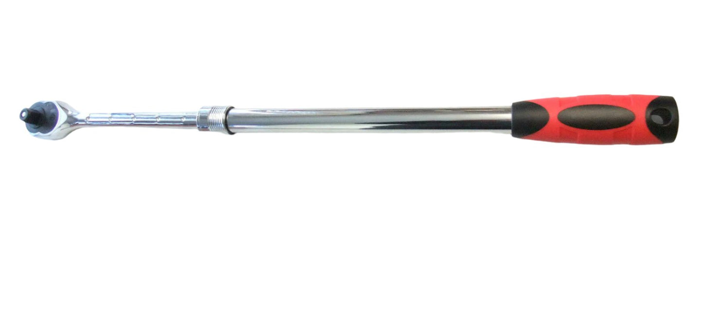 1/2" Drive extendable socket ratchet wrench 45.5cm-- 60cm, CR-V STEEL, XTRA LONG