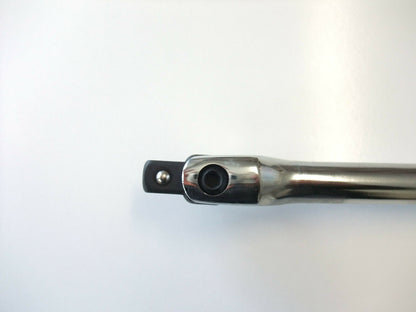 3/8" x 15" (38cm) breaker bar, socket non ratchet  CR-V Steel (Taiwan) polished